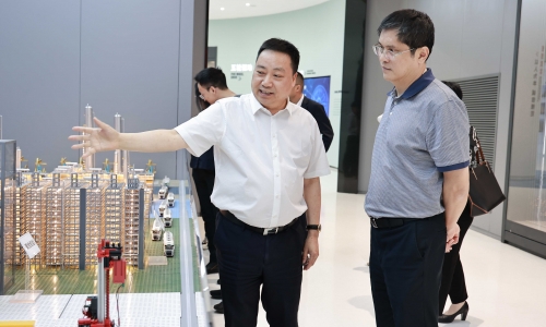 广西壮族自治区发展鼎新委党组成员、、副主任莫前锋莅临15VIP太阳集团调研