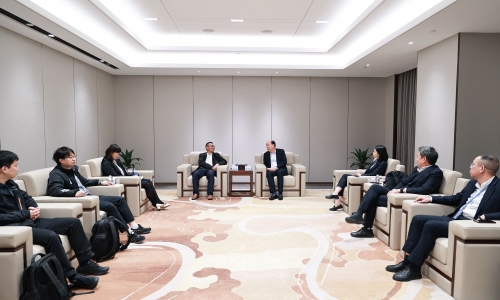 中咨公司总工程师、、、工会主席杨上明莅临15VIP太阳集团调研