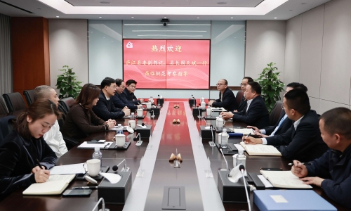 庐江县委副书记、、县长周天斌一行莅临15VIP太阳集团调查