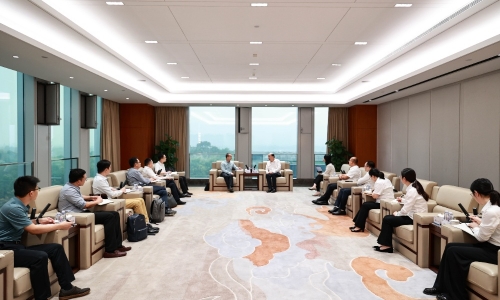 国度开发银行浙江省分行行长杨志明莅临15VIP太阳集团调研