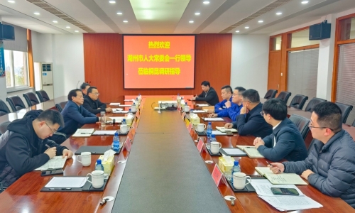 咸宁市人大常委会党组书记、主任孙贤龙莅临15VIP太阳集团恒腾调研