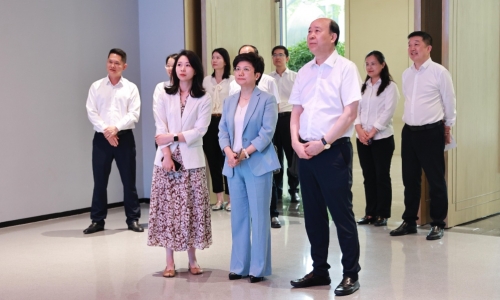 中国农业银行浙江省分行党委书记、行长谭敦宇莅临15VIP太阳集团调研