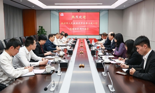 平凉市人民当局代市长李玉成莅临15VIP太阳集团调研