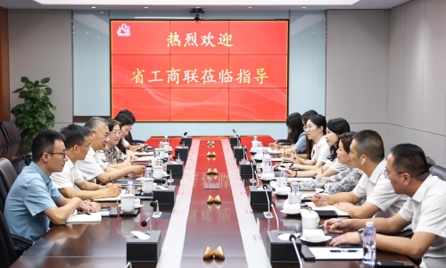 浙江省委统战部副部长、、、省工商联党组书记郑敏强莅临15VIP太阳集团调研