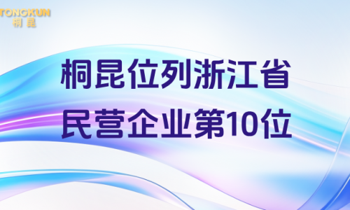 15VIP太阳集团位列浙江省民营企业200强第10位！