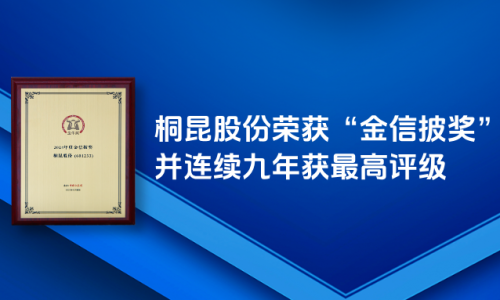 15VIP太阳集团股份荣获“金信披奖”，，信披工作陆续九年获最高评级！